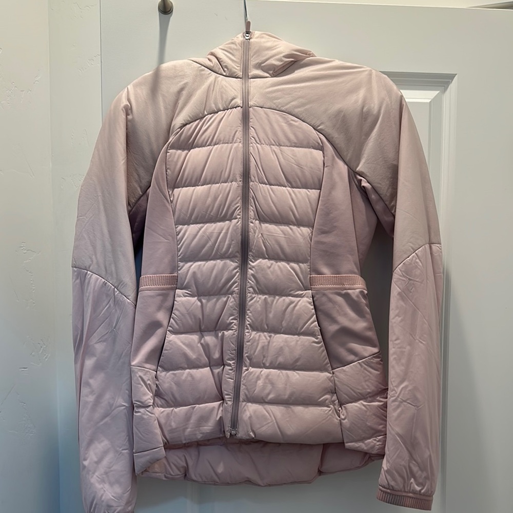 Lululemon Pink Quilted Jacket